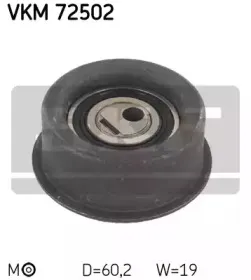 VKM 72502 SKF Натяжной ролик, ремень ГРМ